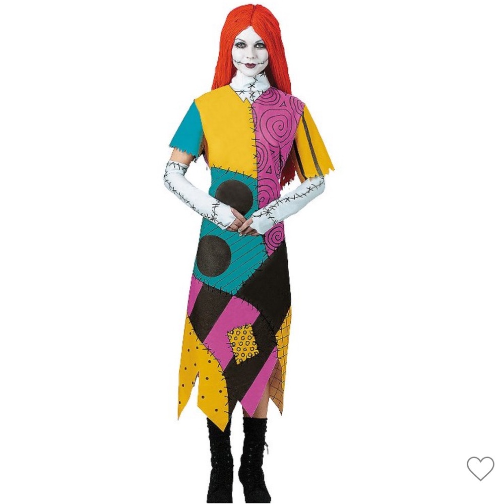 Disney The Nightmare Before Christmas Sally Patchwork Costume dress Juniors 7-9